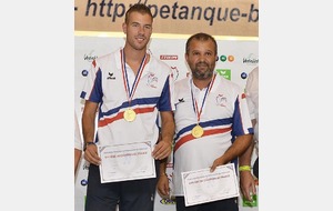 Henri LACROIX et Dylan ROCHER Champions de France...