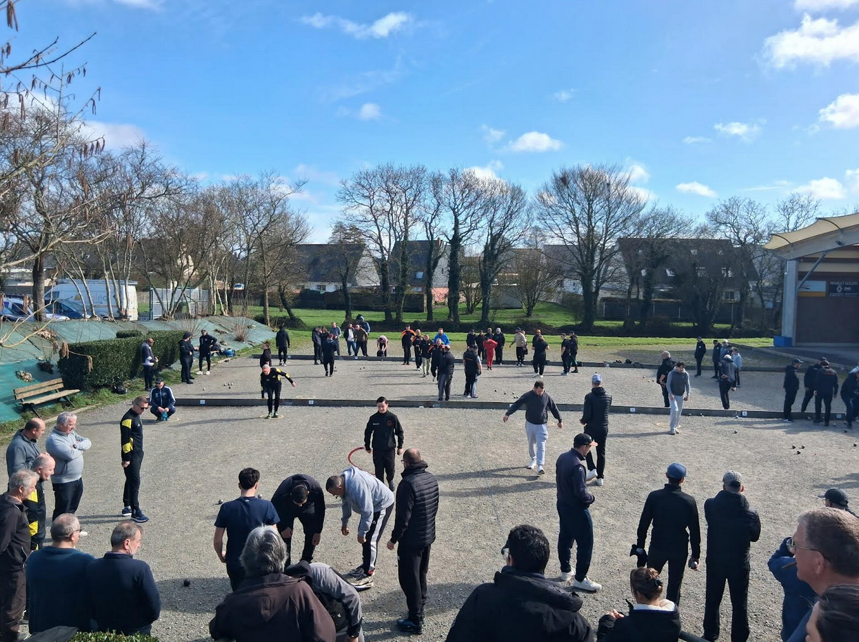 Résultats du triplette A/B du samedi 28 février à Guilers