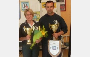 Nathalie et Eric TREVIEN Champions de Bretagne ...