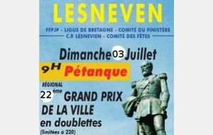 22ème Régional de la ville de Lesneven