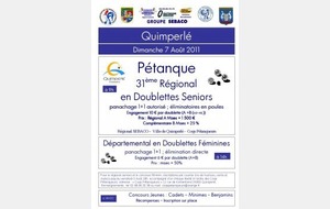 31ème Régional à Quimperlé