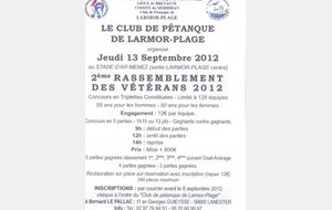 Rassemblement Vétérans 2012 à Larmor-Plage...