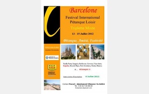 Festival International de Pétanque à Vilanova...