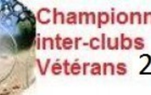 3ème journée  inter-clubs vétérans  Div 2- Poule 4