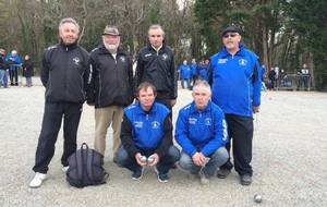 Landivisiau gagne le Championnat Triplette Vétérans 2016