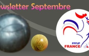 Newsletter Septembre 2016