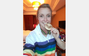 Caroline Bourriaud est devenue championne du monde de pétanque par équipe