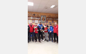 Secteur 1 Doublettes à Gouesnou, GUIPAVAS Champions !