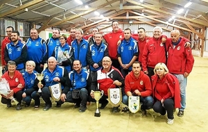 Pétanque Gouesnousienne. Champions du Finistère !