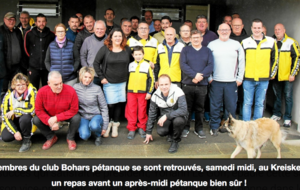 Bohars Pétanque. Les effectifs ont doublé...