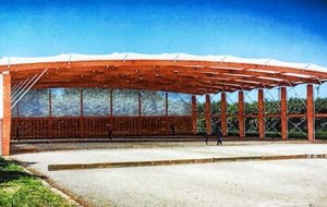 Le futur boulodrome de Pen Ar C'hoat à GUILERS...