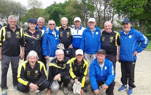 Résultats de la 6ème journée CDCV1A à Guilers....