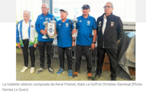 Les Pétanqueurs Lesneviens. Deux équipes au championnat de France 