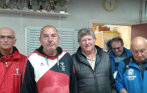 34 doublettes malgré la météo...