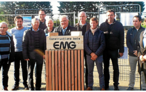 Boulodrome couvert. Le chantier est lancé