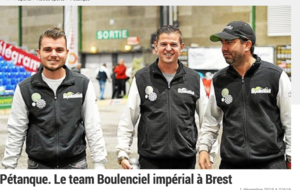 Le team Boulanciel impérial à Brest...