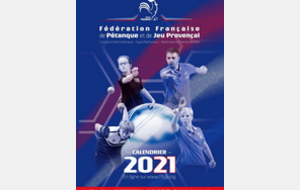 Carnet Calendrier Officiel FFPJP 2021 
