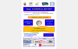 2ème National JEUNES en Loire Atlantique