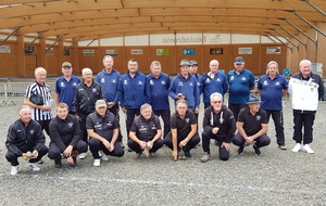 Finale du Championnat par équipes Vétérans CD29 à Guilers.