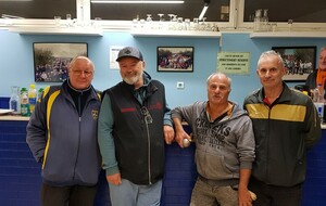 11 novembre 2021,  42 doublettes sur le terrain ...