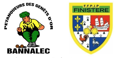 Championnat Départemental Triplettes Mixtes à Bannalec