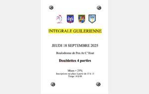 GUILERS - Doublettes Vétérans
