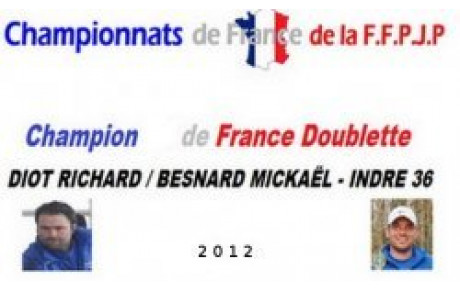 Championnat de France Doublettes à Guéret