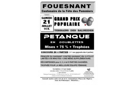 100 ans de la fête des Pommiers à Fouesnant...