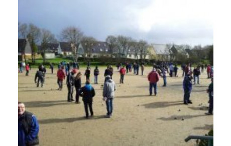 97 doublettes sur le terrain de Pen Ar C'hoat...