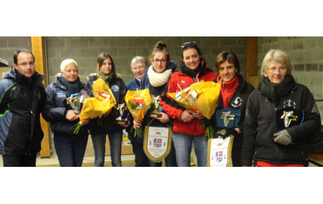 Championnat départemental TRIPLETTES FEMININS 2014   