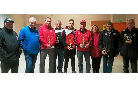 Les Vainqueurs du Triplette ''Promo'' à Guipavas