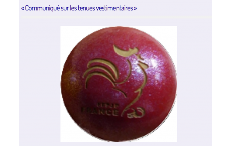 Communiqué F.F.P.J.P sur les tenues vestimentaires