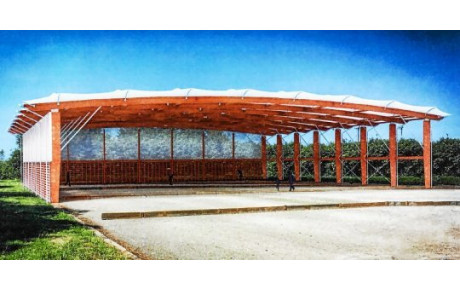 Le futur boulodrome de Pen Ar C'hoat à GUILERS...