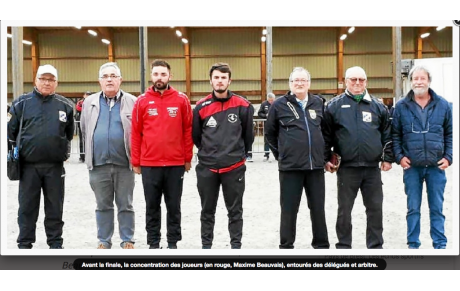 Maxime BEAUVAIS qualifié pour le France...
