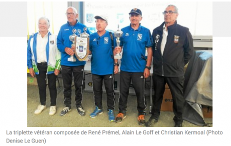 Les Pétanqueurs Lesneviens. Deux équipes au championnat de France 