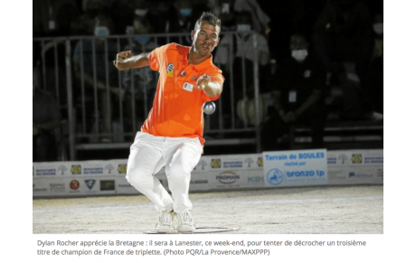 Dylan Rocher : « La pétanque a changé d’image »