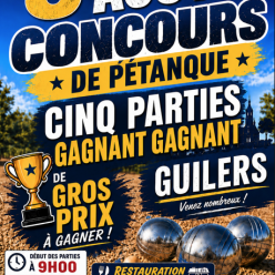 Concours à Guilers le 08 août 2026