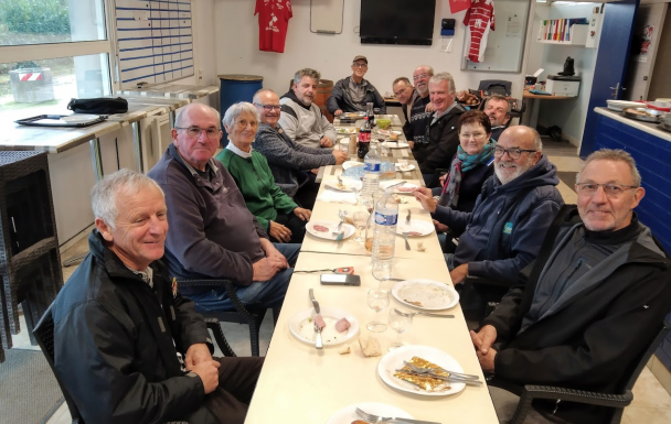 Repas des bénévoles...