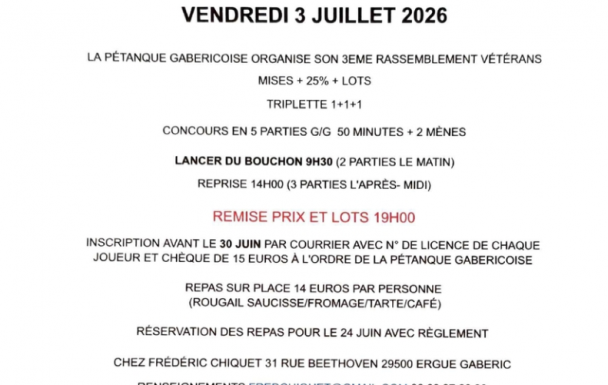 Rassemblements à venir...